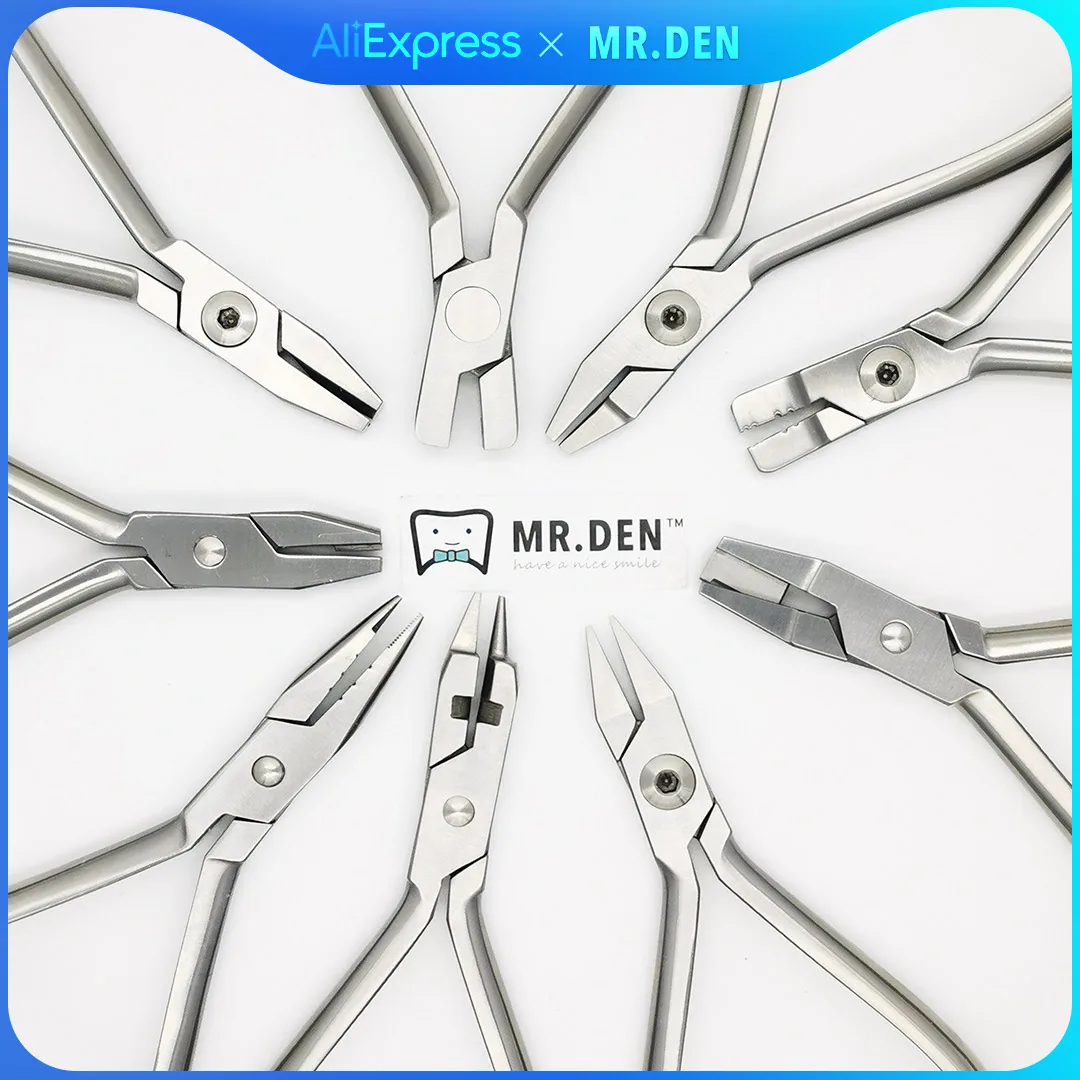 MR DEN Dental Orthodontic Pliers Forceps High Quality Dental Instruments Tools