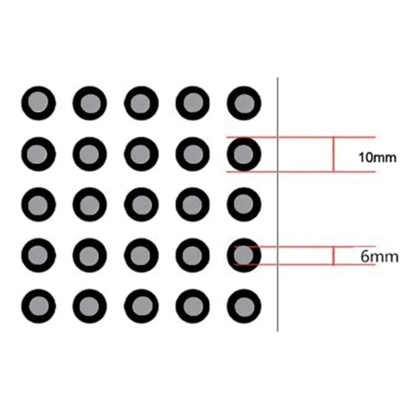 ABRW-For Revopoint 3D Scanning Marker/Point/Sticker, Handheld Scanner Marker Points For 3D Scanner (500 Points)