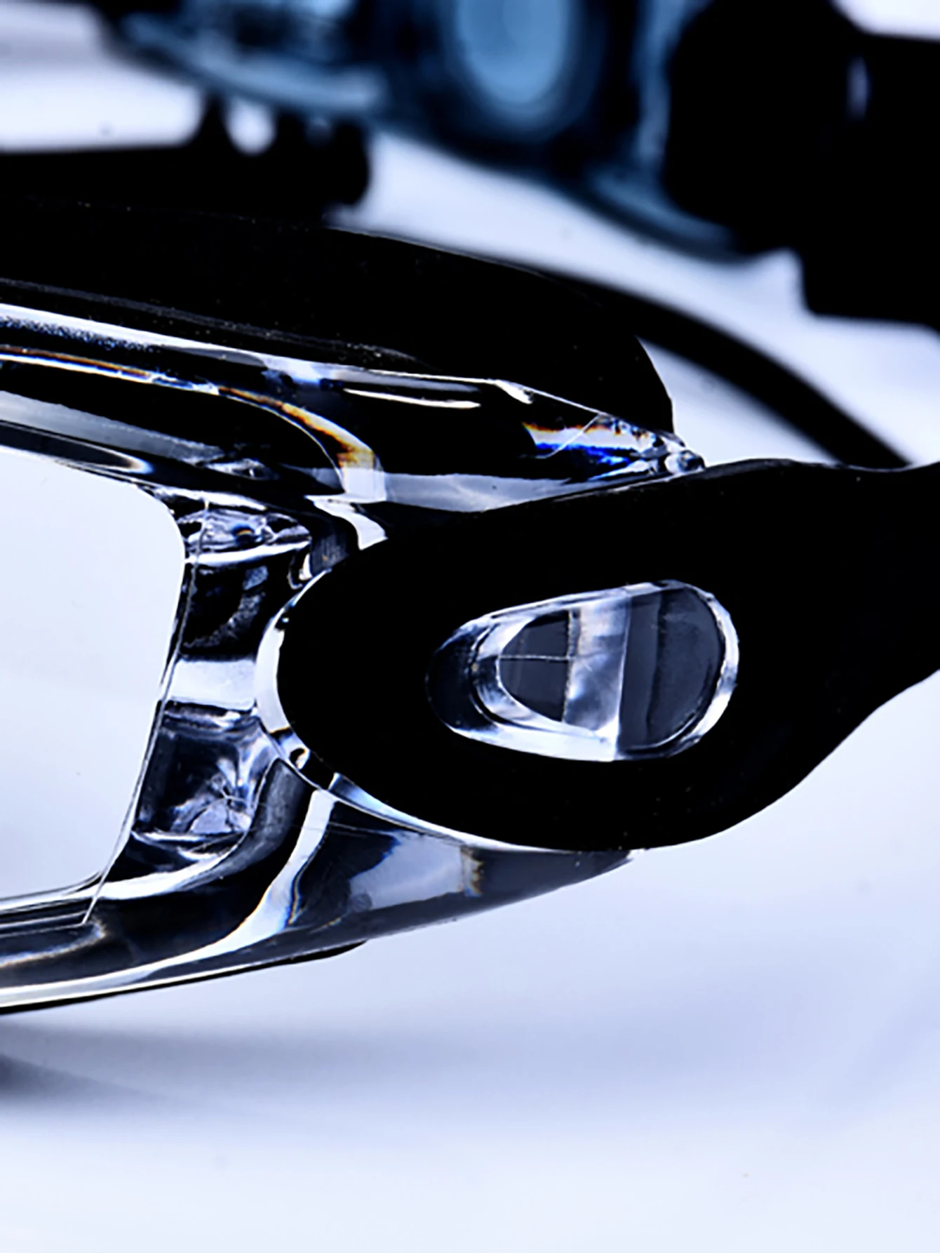 Schwimmbrille für Erwachsene, wasserdicht, beschlagfrei, hochauflösende Schwimmbrille, Schwimmausrüstung, Badekappe, Anzug – Detail 9