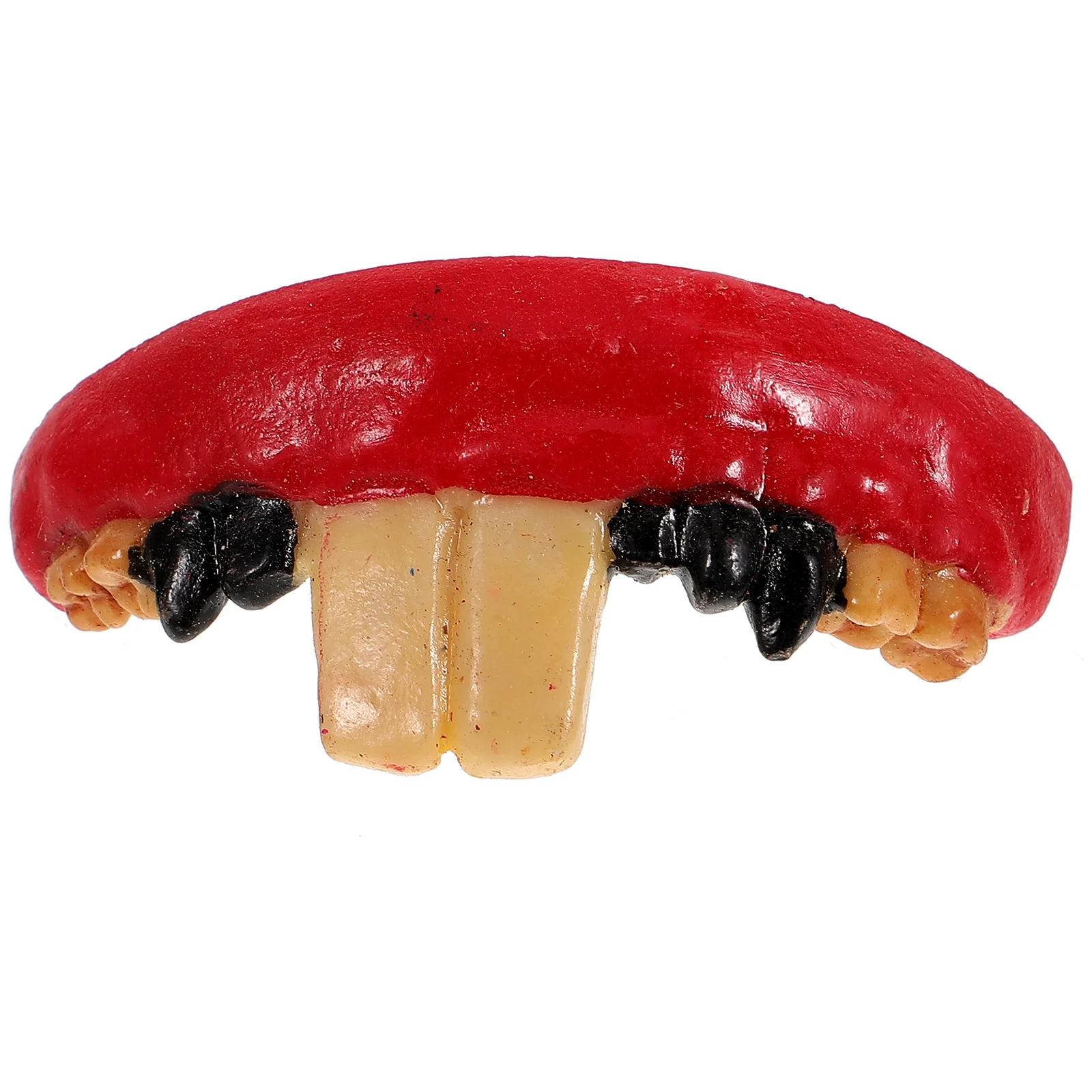 Halloween Dentures Prop Photo Trick Teeth Giant Fake Props Cosplay Scary for Funny Plastic Decorative