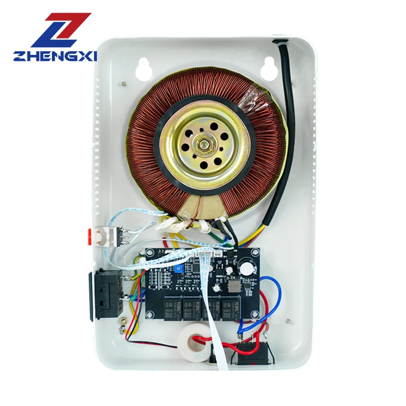 DTB Single-Phase Digital Display Automatic Voltage Regulator 1000VA 2000VA Wall Mounted 220V Stabilizer Relay for Home Use