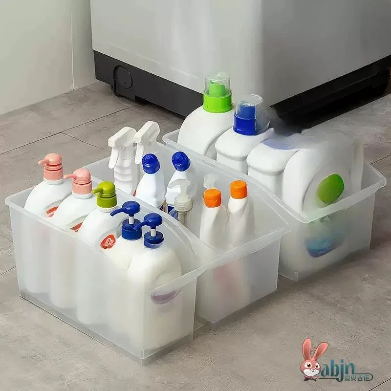 Laundry Detergent Storage Basket Rack Home Sink Cabinet Dormitory Good Squeeze Storage Box Integrated Closet Accessories