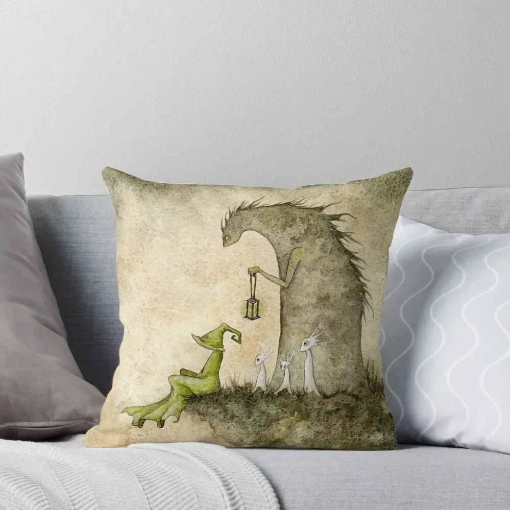 

The Watchers Throw Pillow pillow cover christmas Cushion Child Cushion Cover For Sofa Sofa Covers For Living Room pillow