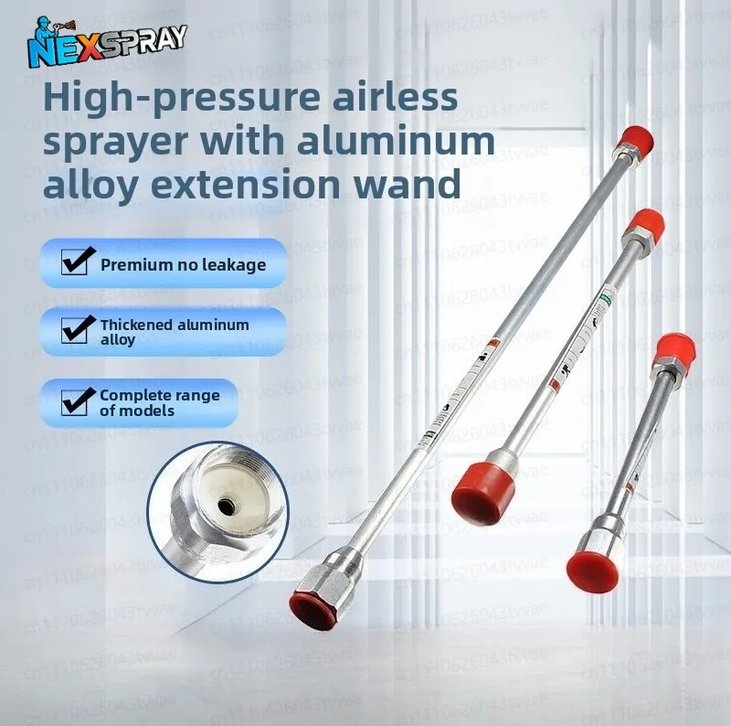 Airless Sprayer Spray Gun Extension Rod Paint Spray Gun 20 30 50cm Extension Rod Paint Gun General Accessories
