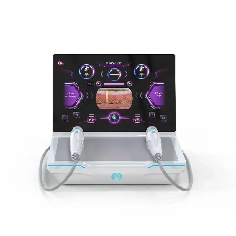 Desktop Dual Handle Bea uty Device Sk in Firming Lifting Rejuvenation Machine Salon Anti-Aging Equipment with 2 Handpieces