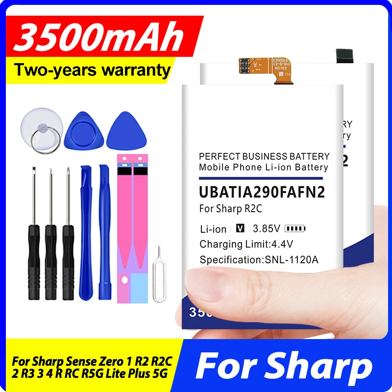 

UBATIA302FAFN2 UBATIA284FAFN2 UBATIA284FAFN2 UBATIA280FAFN1 Аккумулятор для Sharp Sense Zero 1 R2 R2C 2 R3 3 4 R RC R 5G Lite Plus 5G