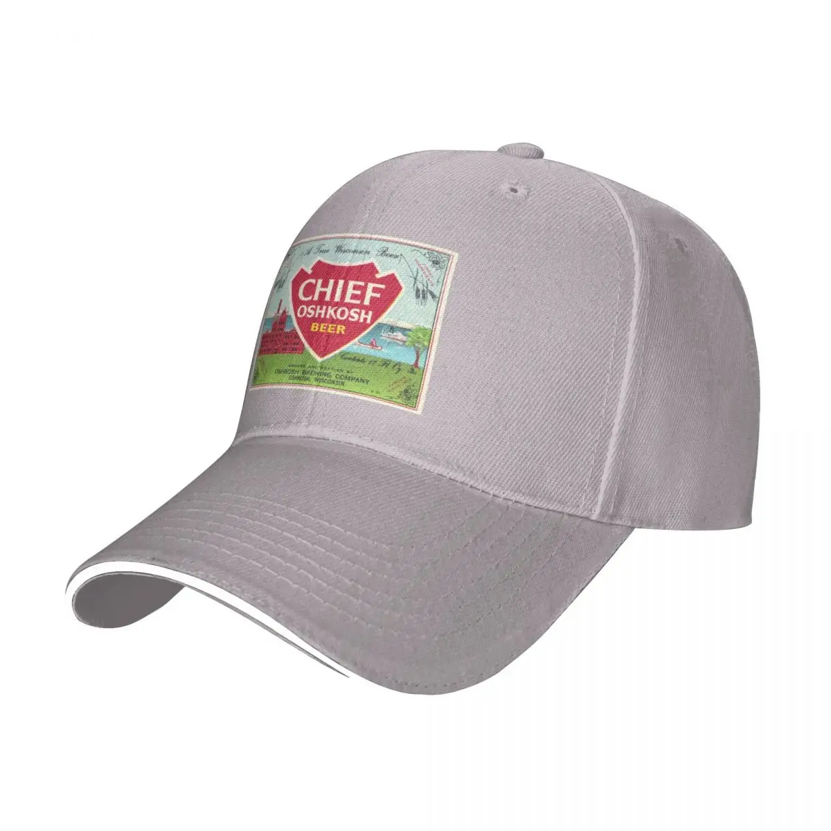 Chief Oshkosh Beer Label Cap Baseball Cap Mountaineering luxury brand mens tennis Women's