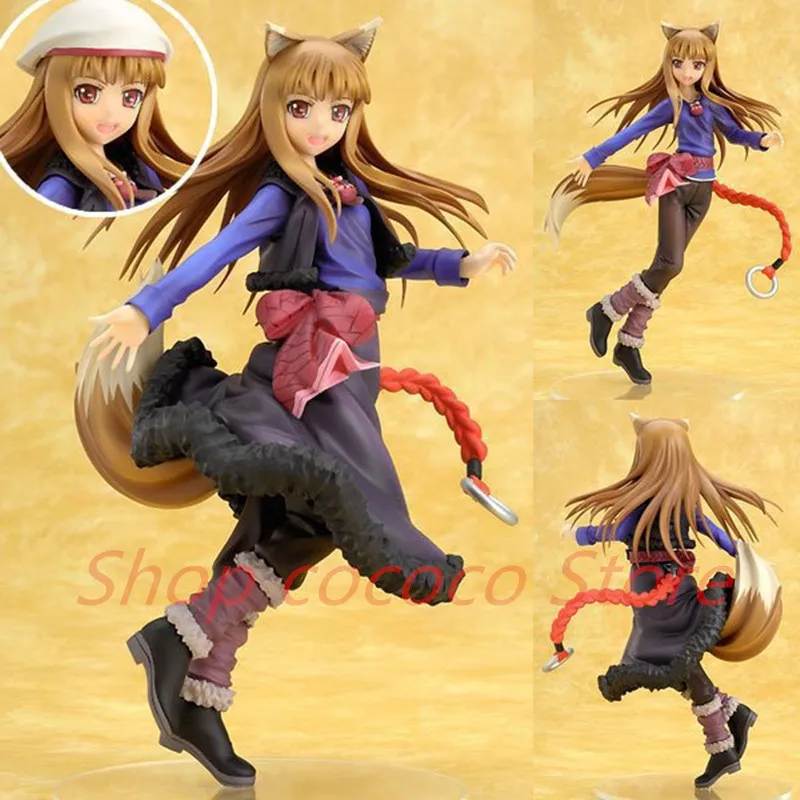 Anime Spice and Wolf Holo 1/8 Scale PVC Painted Action Figure Figurines Collectible statue Model Toy 18cm