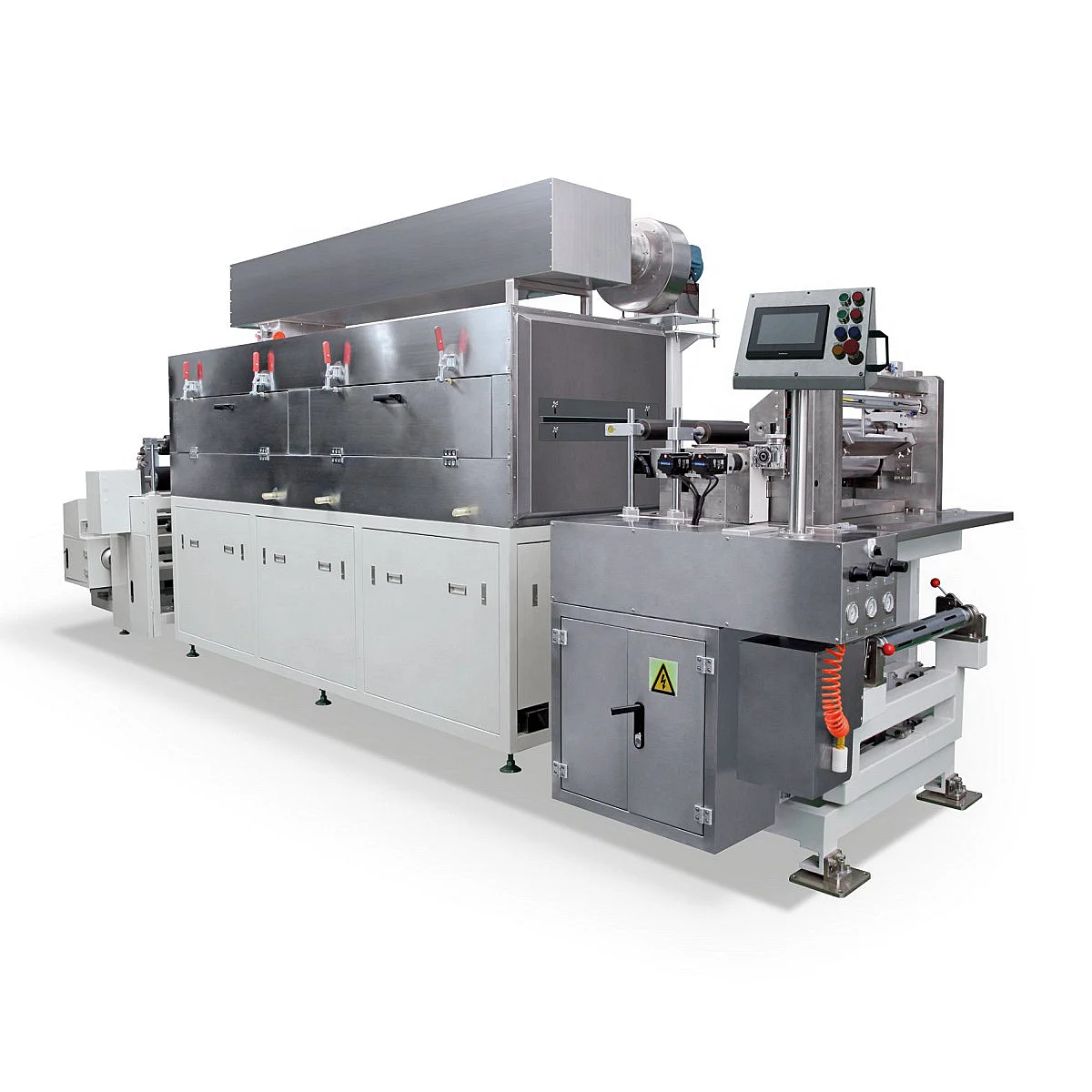 High Precision Continuous Film Coating Machine for Lithium Battery Production