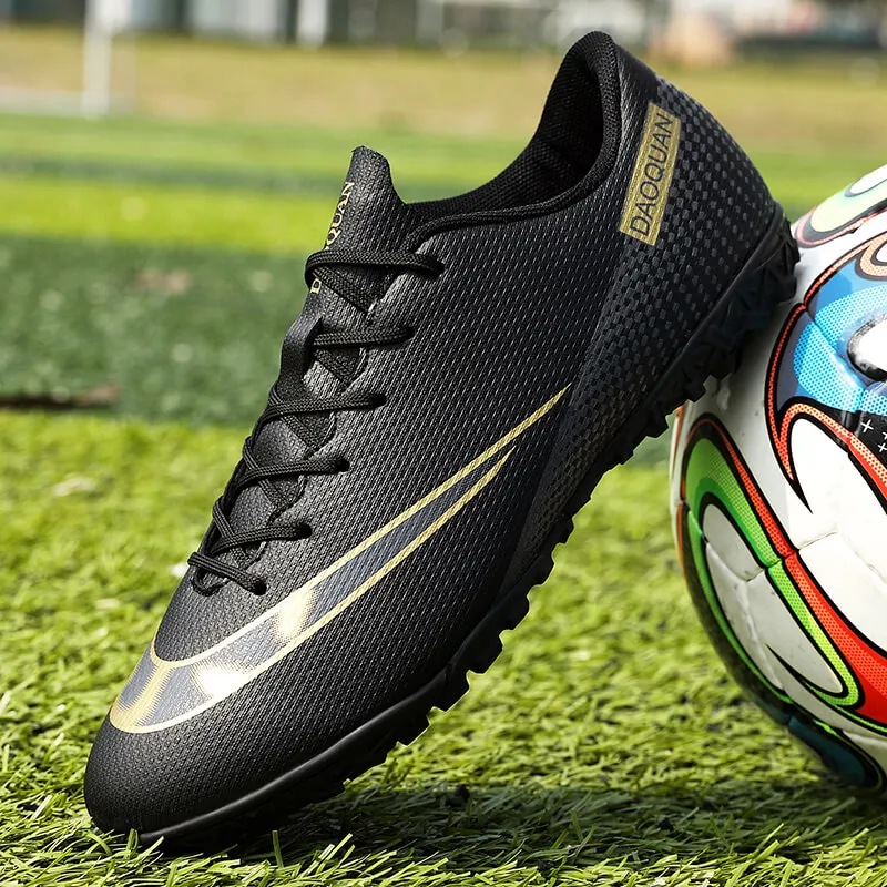 Men Soccer Shoes TF/FG Football Boots Cleats Grass Training Sneakers Outdoor Sport Footwears Children Boys Girls Kids Women Shoe