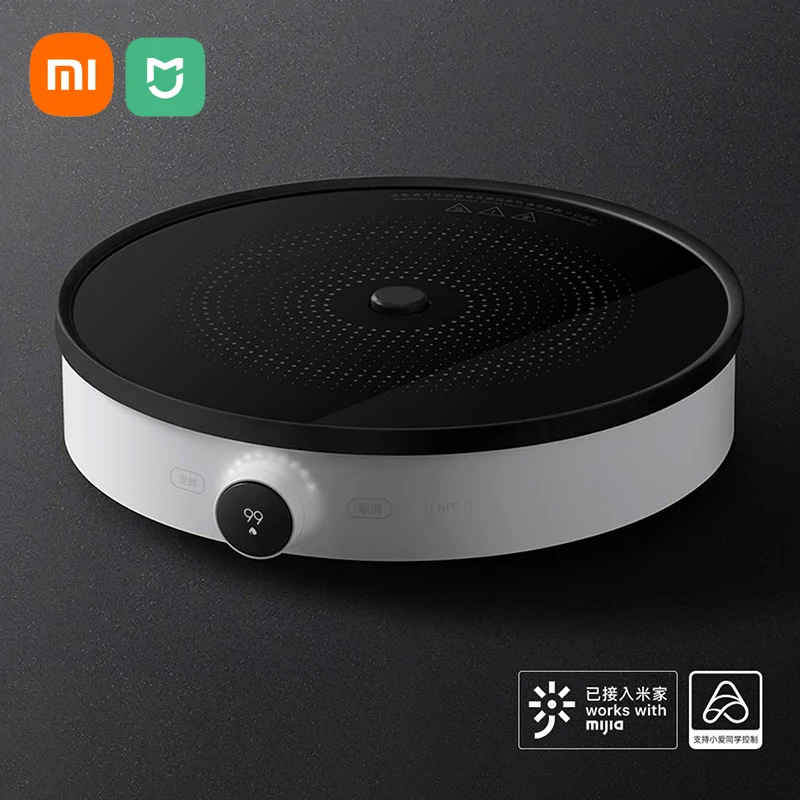 Kuchenka indukcyjna Xiaomi Mijia 2 do domu 2100 W 99 biegów Regulowany ekran OLED Inteligentny piekarnik elektryczny Płyta kuchenna