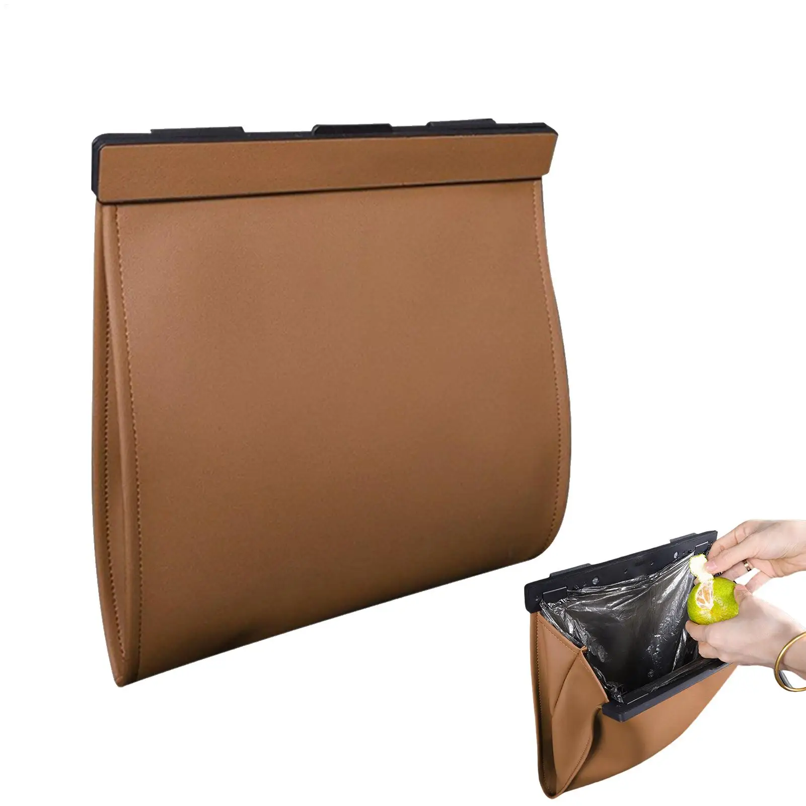 

Мешок для мусора для автомобиля, водонепроницаемый герметичный магнитный мусорный бак, органайзер для салона автомобиля, спинка сиденья, чистый автомобиль, грузовик, фургон