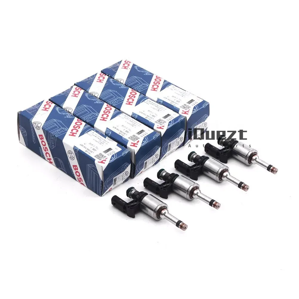 For Volkswagen Golf Beetle Audi A3 Skoda 1.2 1.4 TSI EA211 Engine 04E906036Q 4pcs Fuel Injector Nozzle Bosch