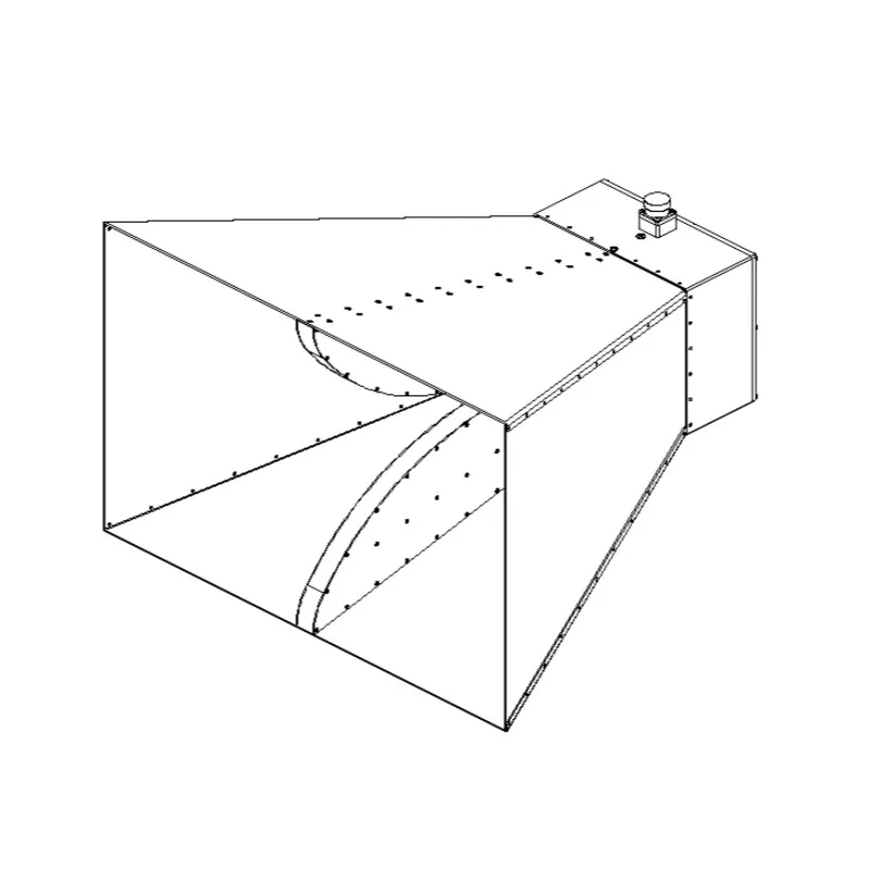 For 0.3GHz-4.5GHz broadband horn antenna D300C1