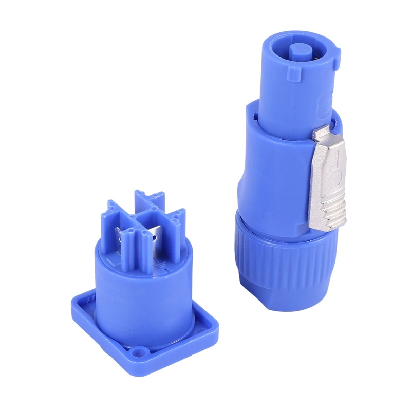 200 Set Powercon tipo A NAC3FCA + NAC3MPA-1 adattatore per pannello spina telaio