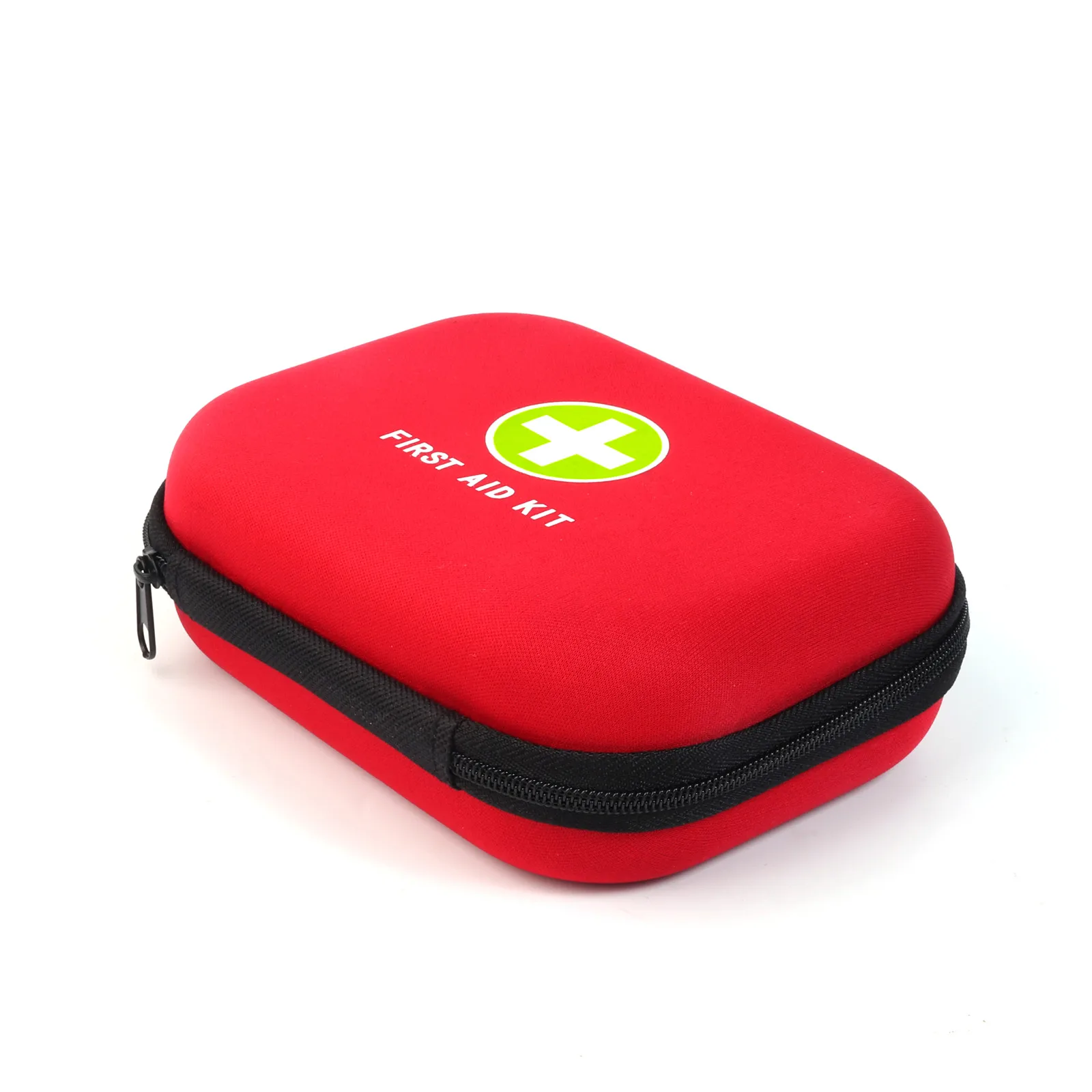 First Aid Hard Case Empty First Aid Hard Shell Case First Aid EVA Hard Red Medical Bag for Home Emergency First Responder Empty