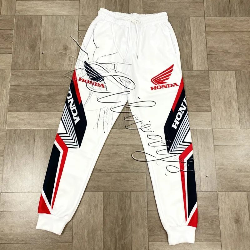 

2026SummerNew Honda Racing Men's Fashion Street Motorcycle Clothing Outdoor MOTO Off Road Speed DryingSunscreen Breathable Pants