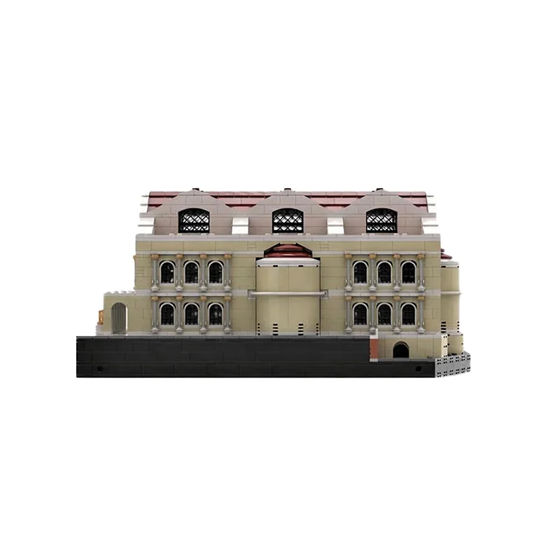 2423 PCS Modular Building Basilica di Massenzio MOC Customize Modular Building Block Technology Creative DIY Toy Christmas Gift
