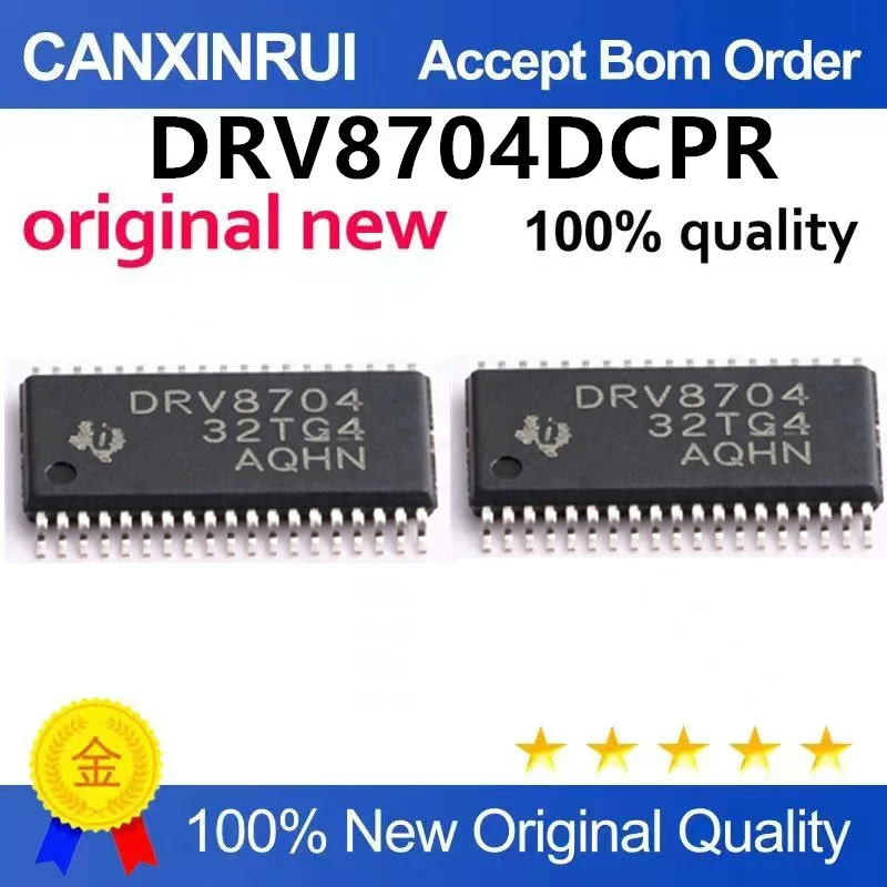 (5pcs-10pcs)New original DRV8704DCPR DRV8711DCPR patch HTSSOP38 motor driver chip