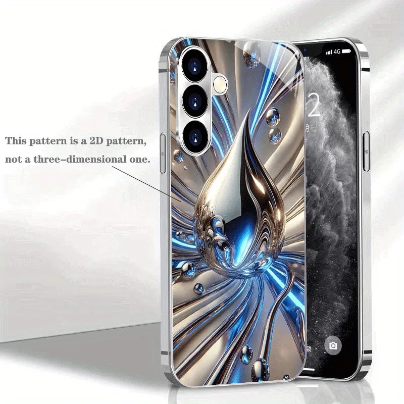 Blue Silver Fluid D… - image