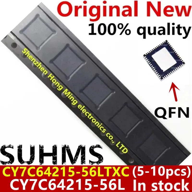 

(5-10piece)100% New CY7C64215-56L CY7C64215-56LTXC QFN-56