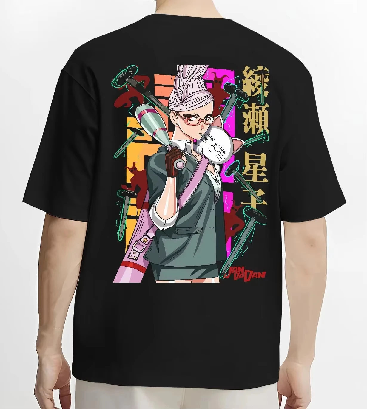 Dandadan T-shirt Summer Short Sleeve Male Tshirts Casual Fashion Oversized Unisex Streetwear Trendy Cotton Couples high quality