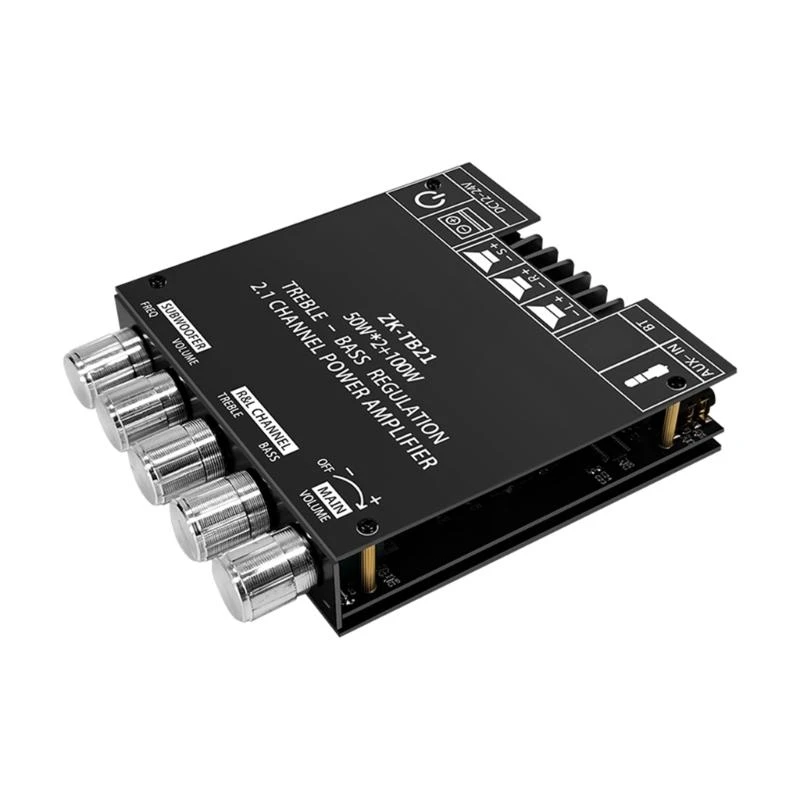 

G6DC 2.1 Channel Amplifier Board BT5.0 StereoAudio Receiver Modules TPA3116D2 Chipset