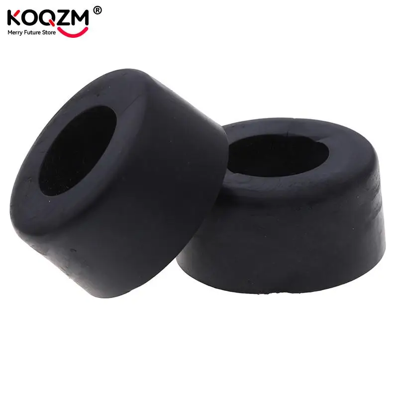 Cabinets Rubber Feet Damper Pad Base 4pcs Durable Black 38mm x 19mm Large Case Speaker