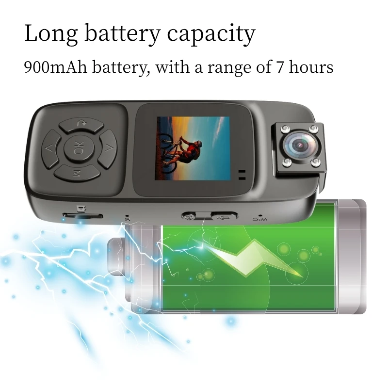 4K 1080P HD WiFi Mini Camera Portable Digital Audio Video Recorder Police  Night Vision Sports DV Bicycle Small Camcorder