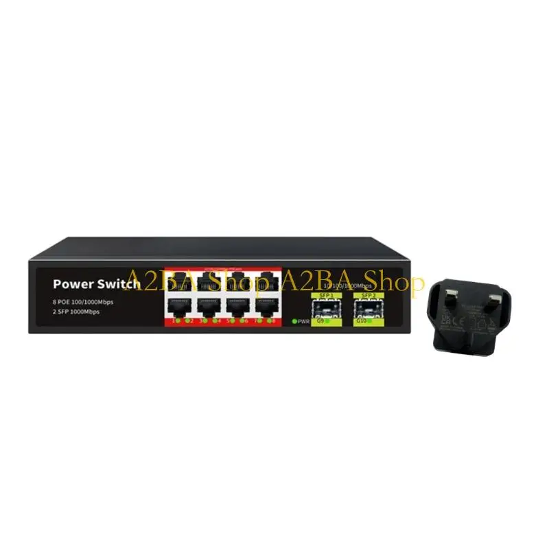 

A2BA POE Switches 48V High Efficiency Power Delivery For Equipment Setups
