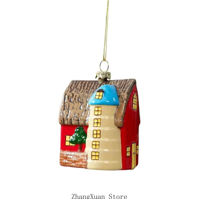 Saisonale Weihnachtsdekoration für den Innenbereich mit Kordelschlaufe zur Verwendung Baum 3XUF – Detail 10
