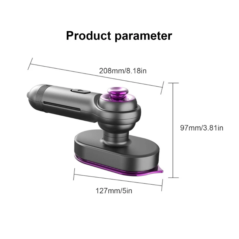 Bàn ủi hơi nước cho quần áo Bàn ủi hơi nước du lịch cho quần áo Bàn ủi hơi nước cầm tay động