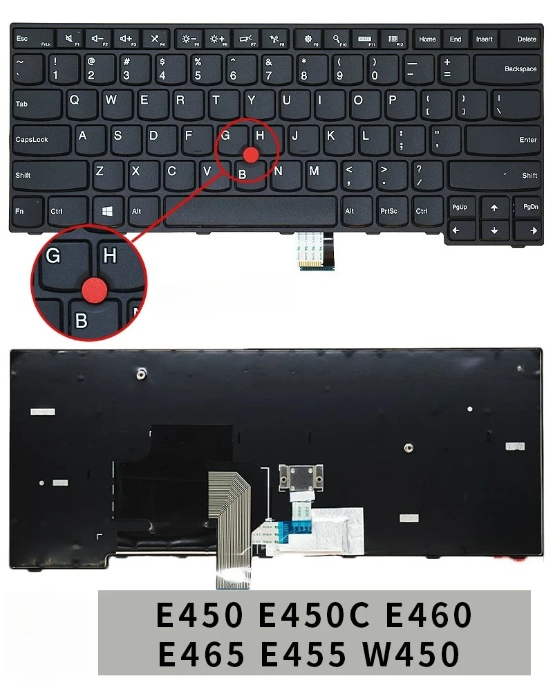 For Lenovo Thinkpad E430C E570 E560 E450C E470C E330 W450 Keyboard