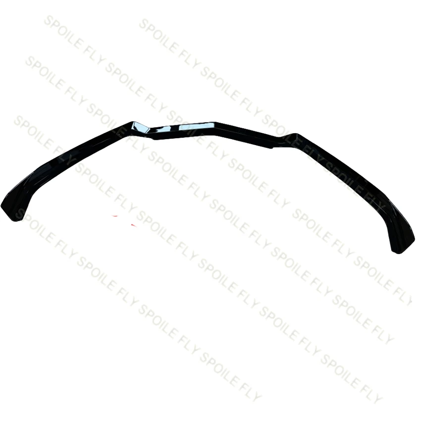 2020-2024 Front Lip Bumper For Chevy Corvette C8 GM 5VM Style Car Front Spoiler Lip Splitter Bumper ABS Glossy Black Metallic