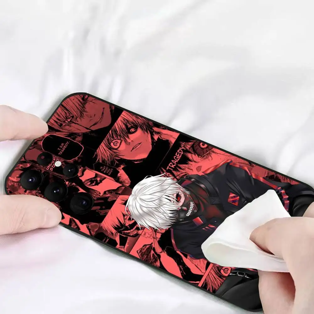 أنيمي T-Tokyo G-Ghoul جراب هاتف للهاتف S سلسلة S S20 S21 S22 S23 S24 FE زائد الترا بولي TPU لينة إلى غطاء صديق للبشرة