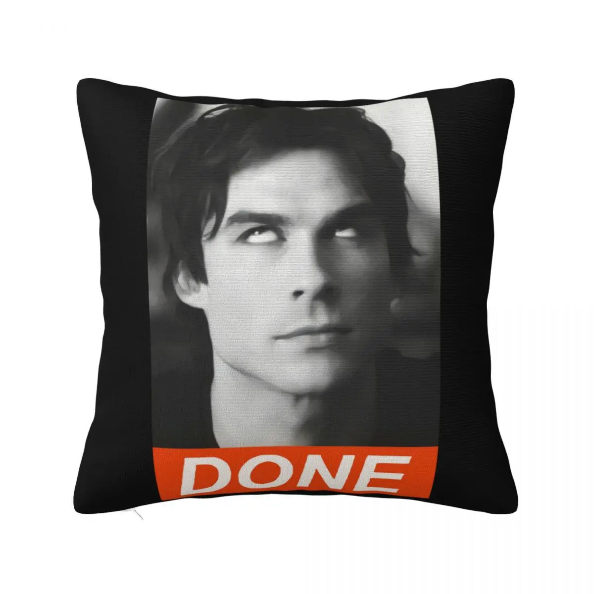 Damon Salvatore The Vampire Diaries Chronicles Vampiricas Unisex Show Original Title Cute Tatoo Lover Pillow Case