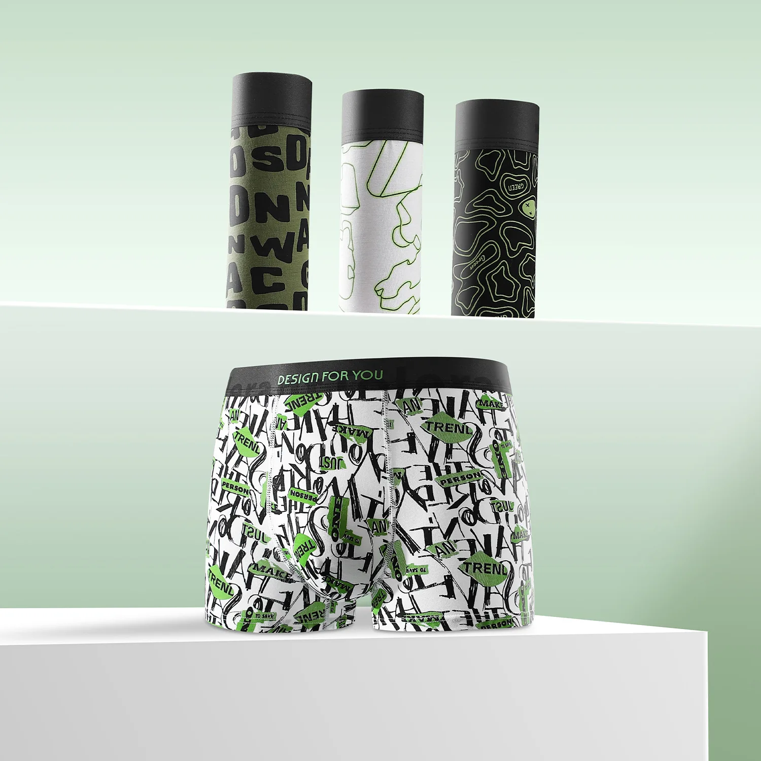 

Mens Boxers Briefs Pure Cotton 10A Antibacterial Underwear Breathable Mesh Crotch Wholesale Bulk Lot Printed Design 2025