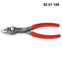 KNIPEX 1Pcs Twingrip Slip Joint Pliers 150/200/250 mm Water Pump Pliers Hand Tools 8201150/8201200/8201250