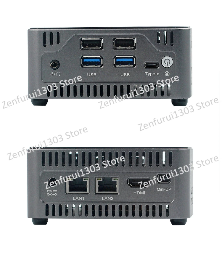 11th Generation 1165G7NUC Host Dual 2.5G Network Port Office Industrial Control Mini Fast Small Computer