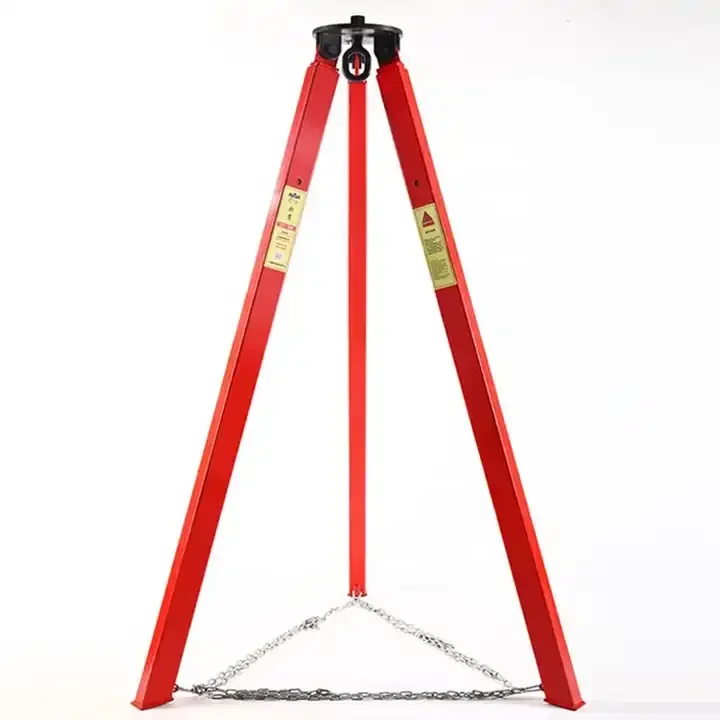 

1t 4m lifting tripod Triangle three-leg telescopic lifting hoist manual hoist lifting tripod