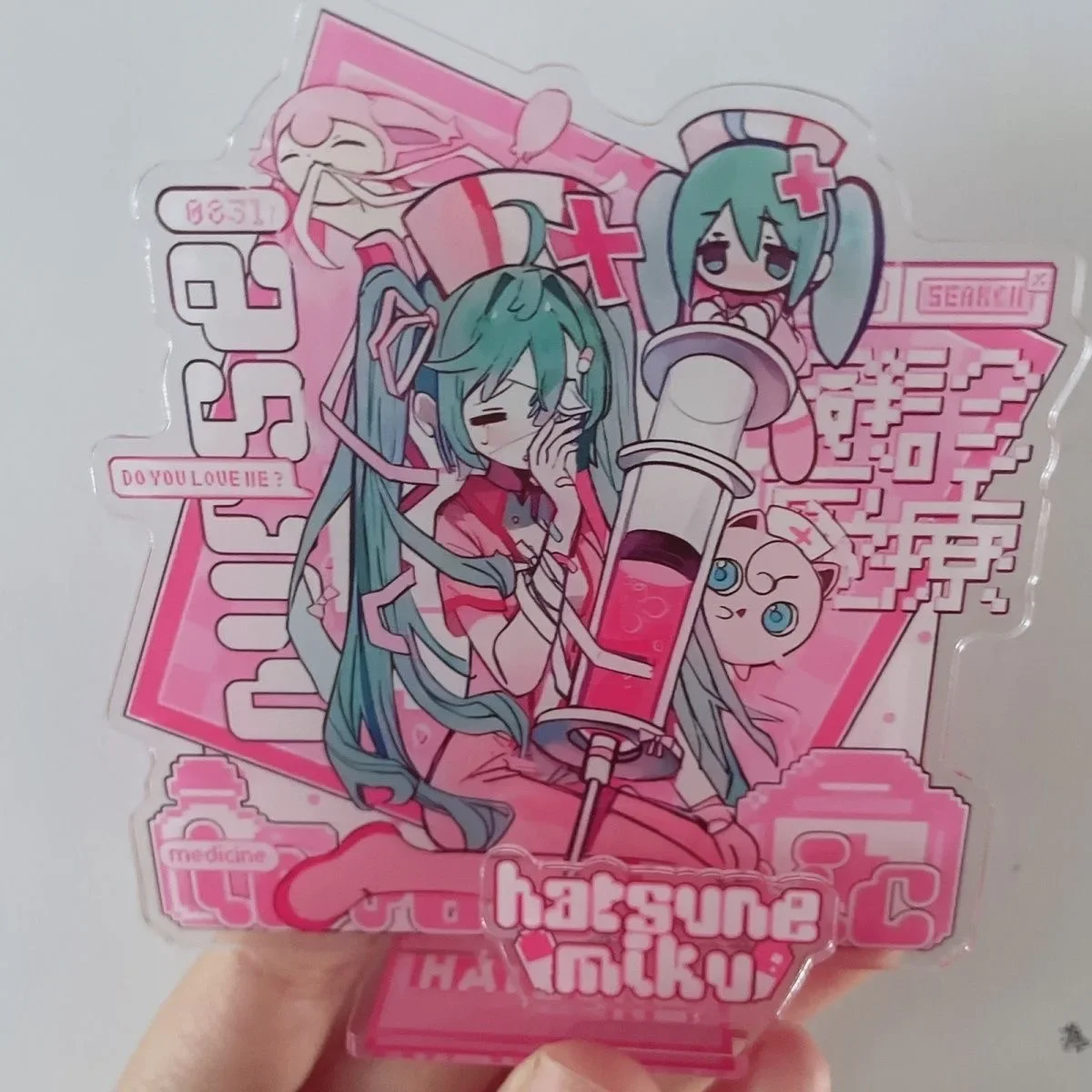 Hatsune Miku Kasane Teto Acryl-Standfigur Hatsune Miku Project DIVA Anime-Zubehör Kreatives Schreibtisch-Ornament Neue Geschenke – Detail 5