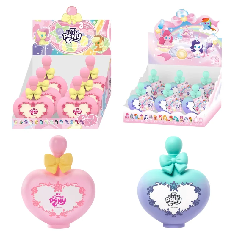 

My Little Pony Magic Bottle Series Blind Box Anime Action Figures PinkIe Pie Fluttershy Mini Model Figurine Toy Christmas Gift