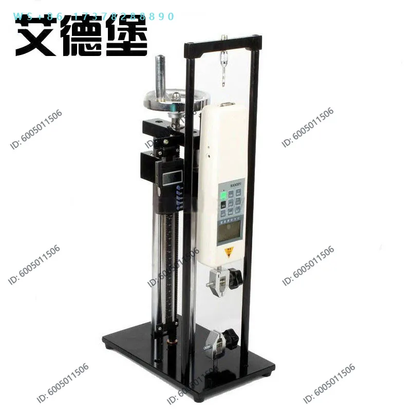 HLA/HLB spiral frame with ruler hand crank  stand digital pointer push-pull force meter test stand