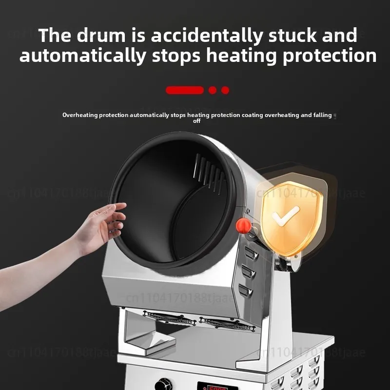 

Commercial intelligent automatic cooking robot large drum gas