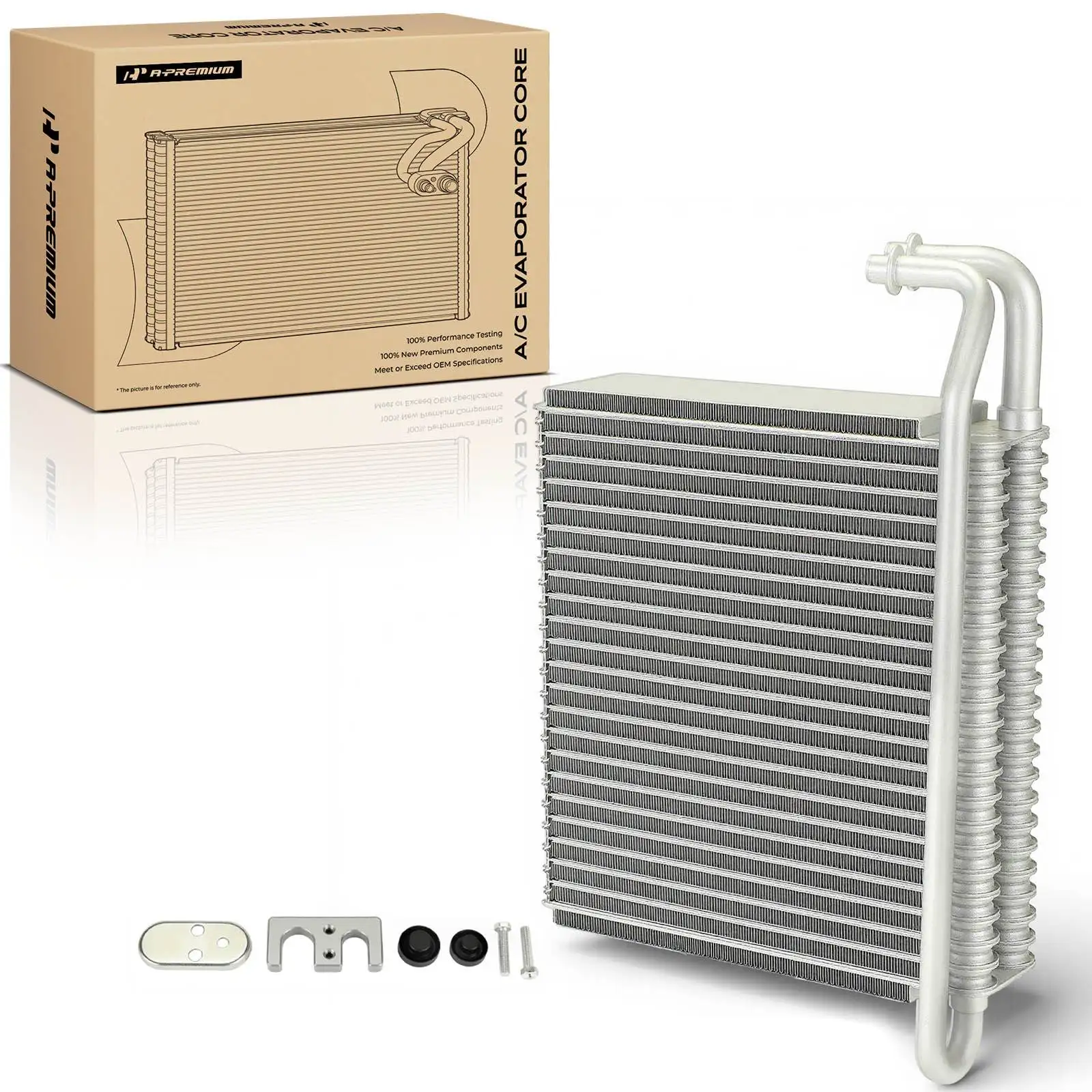 A-Premium A/C Evaporator Core for Freightliner 122SD 2013-2020 Columbia 2005-2015 Coronado 2008-2015 Century Class 2008-2010