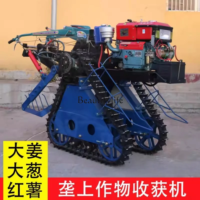 *Ginger Harvester Potato Peanut Planer Sweet Potato Garlic Medicinal Herbs Green Onion Dig Sweet Potato Machine - Image 2