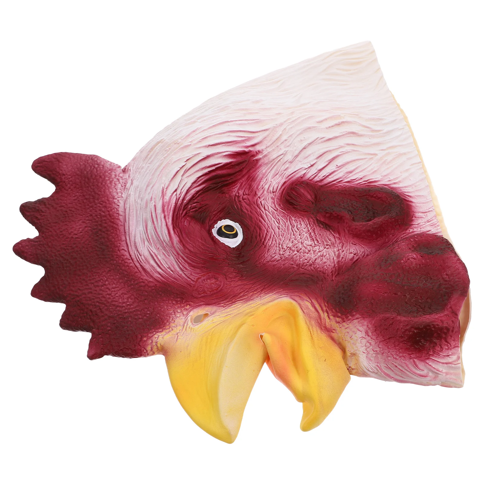 

1pc Rooster Headgear Masks Adorable Halloween Costume Props Latex Material Comfortable Adult Party Accessories Cosplay