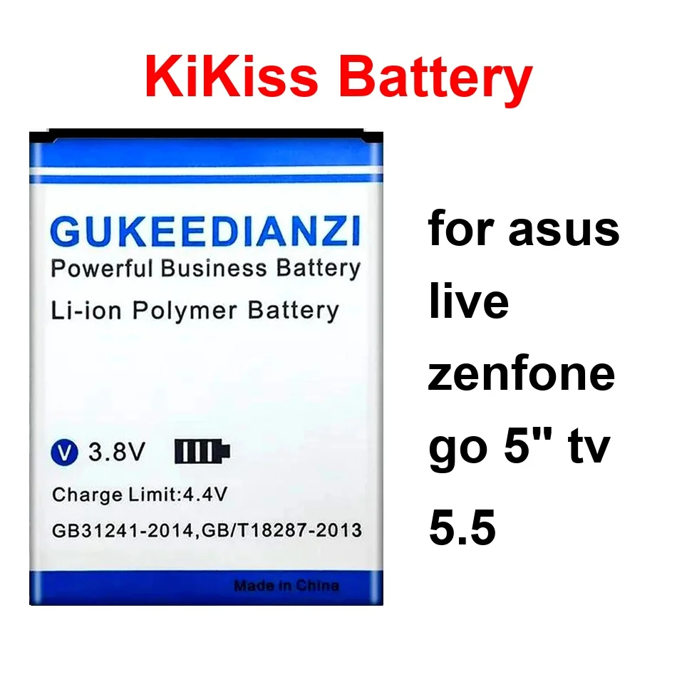 

Mobile Phone Battery Stable B11P1510 B11P1602 C11P1506 5000-5650Mah For Asus Live Zenfone GO 5" TV 5.5