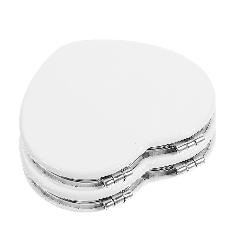 2Pcs Makeup Mirrors Double-Sided Compact Foldable Travel Pocket Small Purse Mirror for Women Outdoor Use Compact Mirror