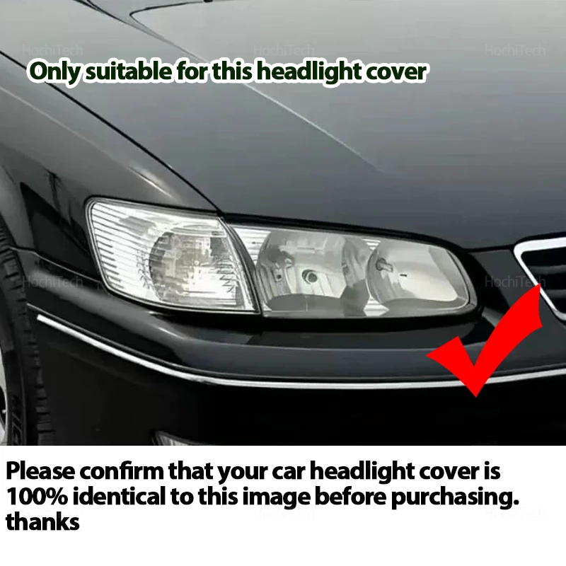 For Toyota Camry Vienta Daihatsu Altis XV20 1996-2002 Headlight Cover Headlamp Lens Glass Replacement Front Lamp Shade  Shell